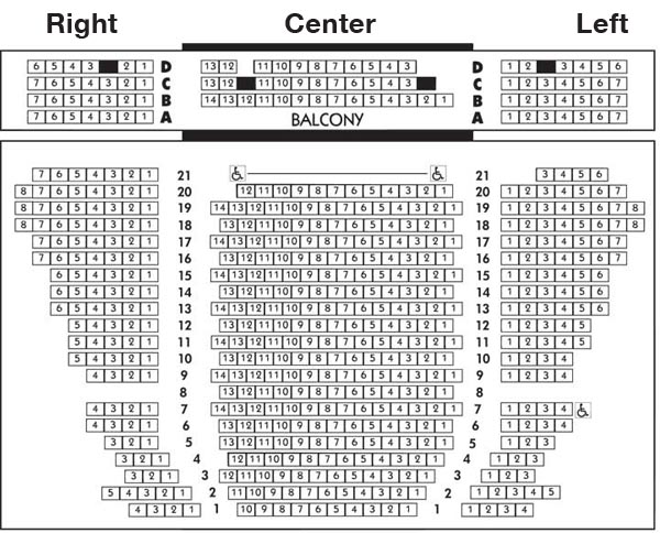 Moulin Boston Seating Chart