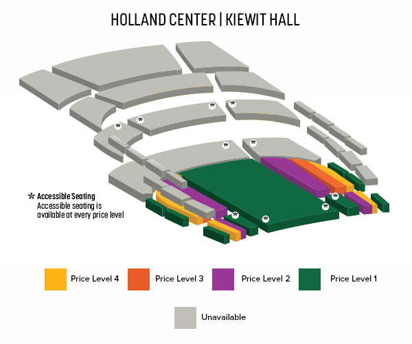 Holland Center Seating Chart