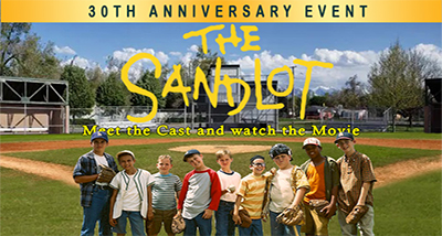 The Sandlot 16x20 Photo CastSigned by 8 with Brandon Adams Victor  DiMattia Chauncey Leopardi Marty York with Multiple Inscriptions JSA   Pristine Auction